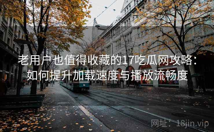 老用户也值得收藏的17吃瓜网攻略：如何提升加载速度与播放流畅度