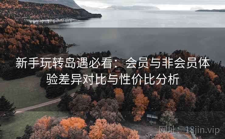 新手玩转岛遇必看：会员与非会员体验差异对比与性价比分析