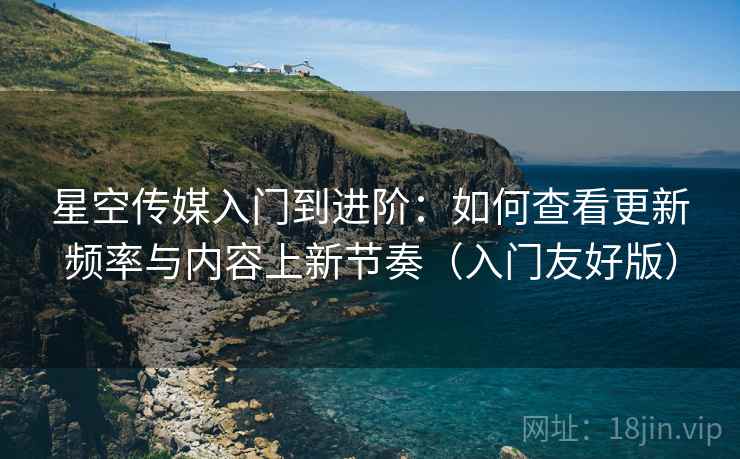 星空传媒入门到进阶：如何查看更新频率与内容上新节奏（入门友好版）