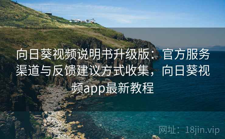 向日葵视频说明书升级版：官方服务渠道与反馈建议方式收集，向日葵视频app最新教程